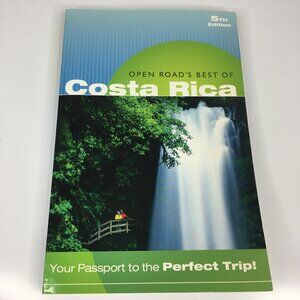 Open Road's Best of Costa Rica Book Travel Guide with Maps & Photos 5th Edition